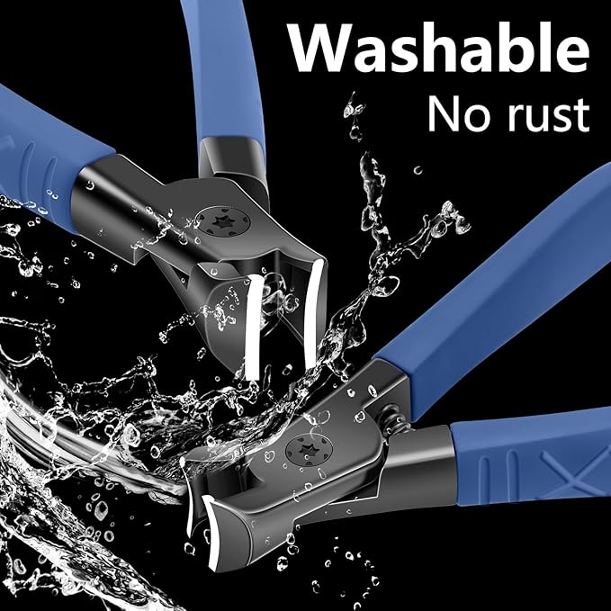 Upgraded Professional Nail Clippers - Senior Nail Clippers for Men & Women, Big Open Jaw, Ultra Sharp for Finger & Toenails