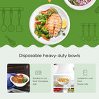 150 Pack 12 oz Compostable Paper Bowls Disposable - Image 4