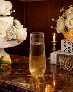 Ciaell 48 Pack Plastic Champagne Flutes - Image 7