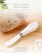 Stainless Steel Butter Spreader Knife 4 Pack - Image 2
