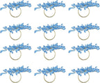 ITOS365 Napkin Rings Set of 12 for Dining Table Decoration Parties Everyday - Image 2