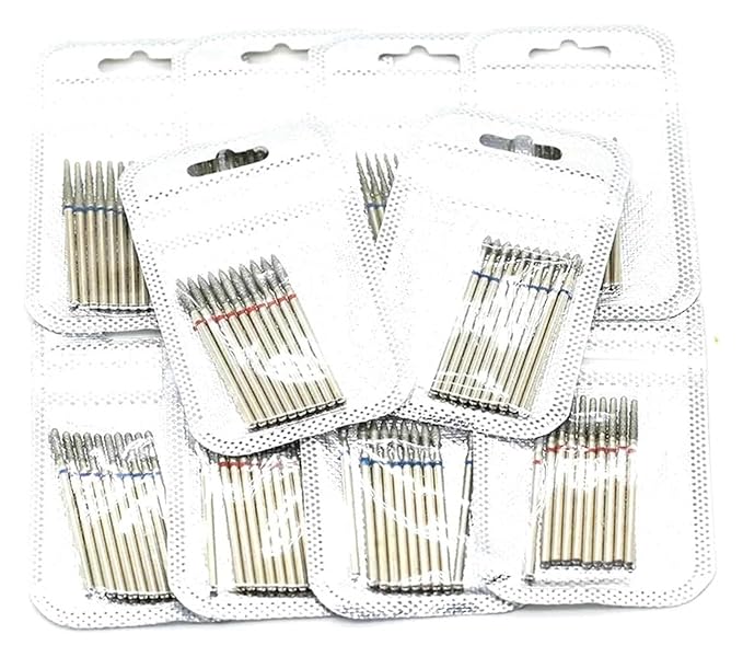 WWJN 5Pc Ceramic Nail Art Drill Bits Rotary Cutter Clean Apparatus for Manicure Nail Milling Machine Accessories Removal Nail Gel Tool
