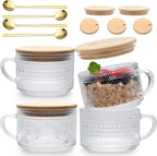 Maredash 4pcs Overnight Oats Containers by Maredash