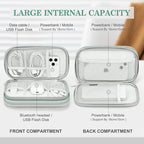 FYY Electronic Organizer, Travel Tech Pouch Bag, Waterproof, Double Layers - Image 3