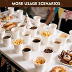 YEEHAW 3 oz 3000 Pack Small White Disposable Paper Cups | - Image 6