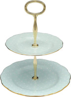 Royal Albert Polka Rose Cake Stand Two-Tier by RoyalAlbert