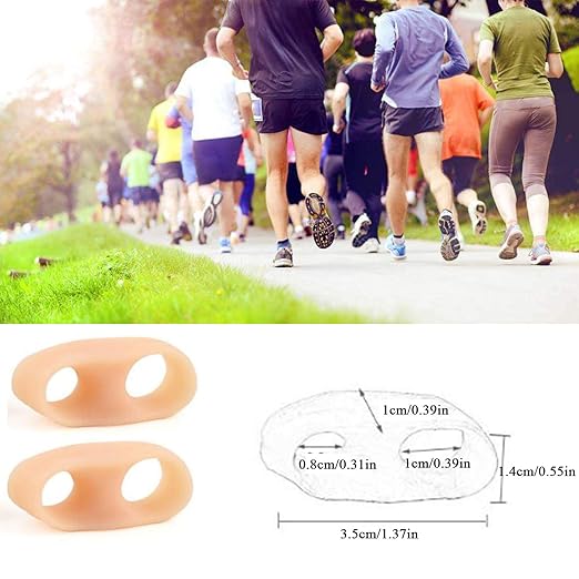 10 Pcs Gel Little Toe Buddy Toe Corrector and Toe Straightener,Tailor's Bunion Pads Soft Gel Bunionette Pad Toe Protector Tailors Bunion Pain Relief