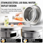 2 Quart Square Glass Pitcher - Image 5