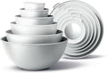COOK WITH COLOR Mixing Bowls with TPR Lids by CookwithColor