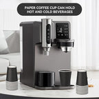 25 Pack 8 oz Disposable Paper Cups, Beverage Cups - Image 6