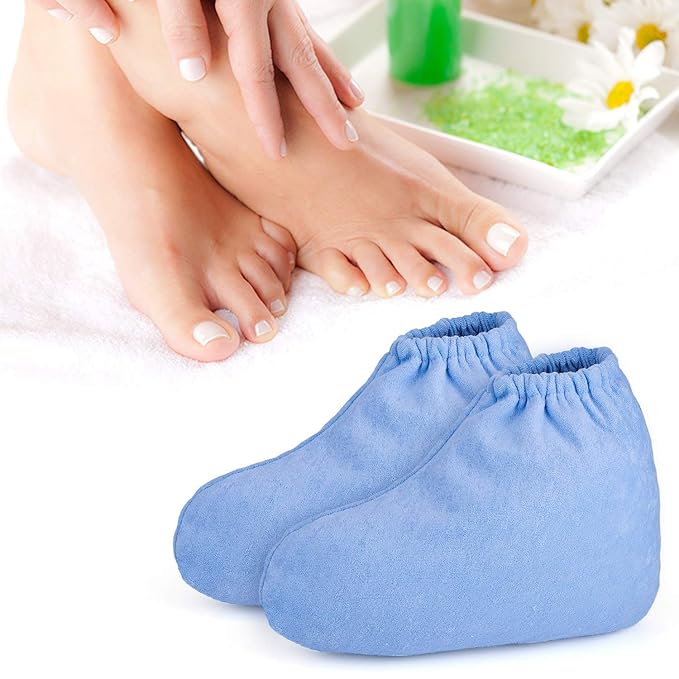 Paraffin Wax Bath Booties, Segbeauty Paraffin Heated Foot SPA Liners, Paraffin Wax Refill Feet Cover Bags for Hot Wax thera-py Paraffin Thermal treat-ment SPA Wax Warmer Paraffin Wax Machine