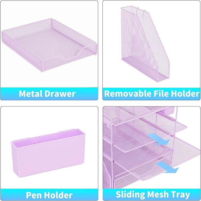 5-Tier Desk File Organizer - Image 3