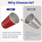16 oz Stainless Steel Cups - Image 6