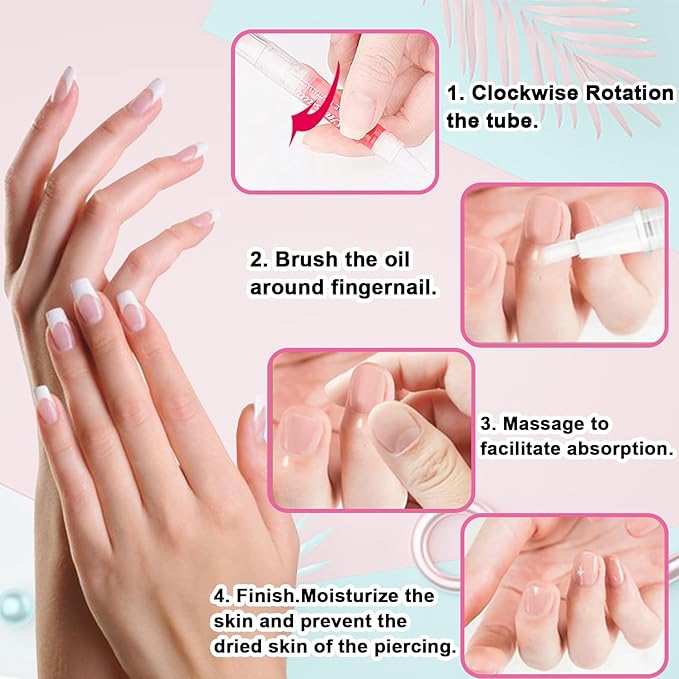 15 PCS Cuticle Oil Pen,Nail Oil Cuticle Pens for Nails Moist and Treatment,15 Fruit Plant Fragrance Cuticle Repair Oil Pen for Nail Care,Nail Cuticle Oil Pen Nourishment Polish with Vitamins