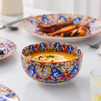 vancasso 12 Pieces Dinnerware Sets, Porcelain Dishes Set - Image 8
