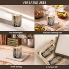 Handicrafts Home Viking Horn Shot Glasses Set of 4, Handmade Natural Ox Horn - Image 4
