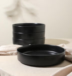 Stone Lain Celina Stoneware Bowl Set, 4-Piece Pasta Bowls - Image 4