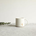 COLLECTIVE HOME Ceramic Coffee Mug, 15 oz Monogram Cup - Image 3