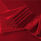 Manyshofu Red Satin Table Runner 12x108 - Image 6