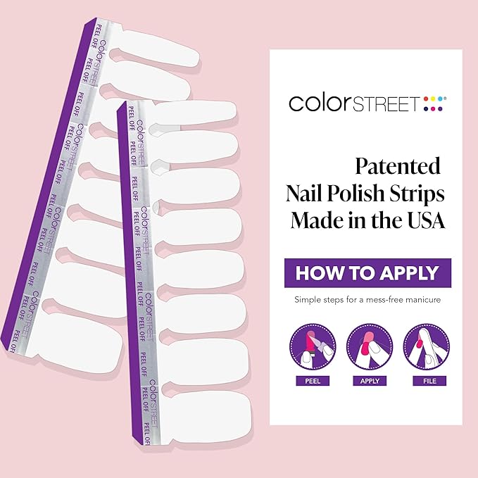 Color Street Clear as Day Nail Strips