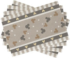 Seliem Grey Placemats Set of 4 by Seliem