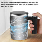 Self Stirring Mug, Rechargeable Auto Magnetic Coffee Mug - Image 4