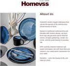 HomeVss 20-Piece Dinnerware Set - Image 7