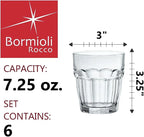 Bormioli Rocco Rock Bar Juice Glasses, Desserts & Soft Drinks - Image 2