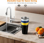 16 Pack Stainless Steel Cups 16oz - Image 4
