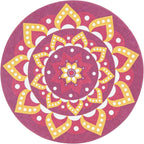 Restaurantware Round Paper Floral Coaster, 48 Pack - Image 20