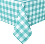 Checkered Tablecloth Rectangle, 70 x 140 Inch by Hiasan