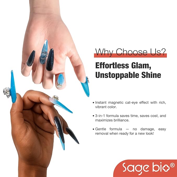 Multifunctional Cat Eye Gel Nail Polish, No Base or Top Coat Required, 15ml, Lasts Up to 4 Weeks, UV/LED Cured, Easy Application, R119