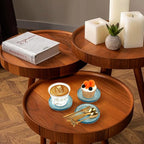 Modern Clear Coaster Set of 5- Glass Coasters - Image 7