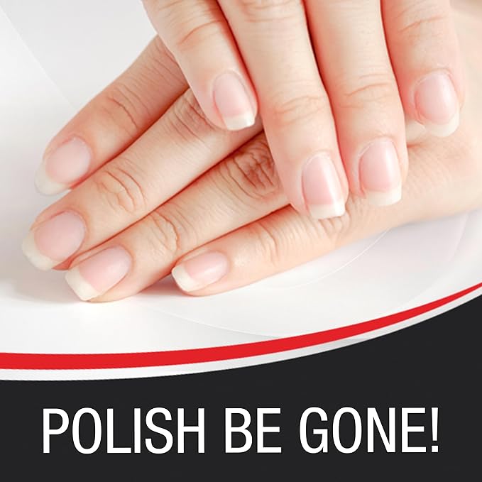 SuperNail Pure Acetone Nail Polish Remover – Fast-Acting Gel Polish Remover for Nails, Acrylic & Dip Powder Nails, 4 fl oz
