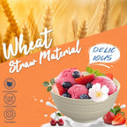 Kitchen Wheat Straw Dinnerware Sets - Image 4