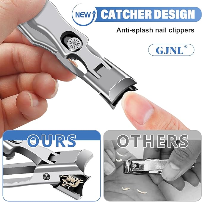 Mens Stocking Stuffers 2025, Toenail Clippers for Thick Toenails for Seniors, Wide Jaw Nail Clippers for Men, Heavy Duty Ingrown Toenail Clippers Nail Cutters, Stocking Stuffers Gifts for Men