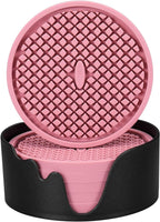ME.FAN Silicone Coasters Thickened Drink Coasters by MEFAN