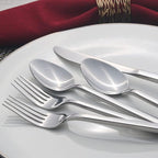 Alata Cube 65-Piece Forged Stainless Steel Flatware Set Cutlery Set - Image 3