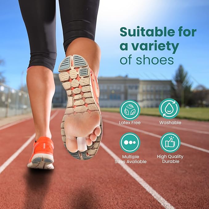 Welnove Toe Protectors – 12-Pack Aloe Vera Extract Infused Silicone Toe Sleeve Toe Covers for Hammer Toes, Corns, Calluses, Blisters – Soft Gel Protector Toe Cushions for Pain Relief (Multi-Size)