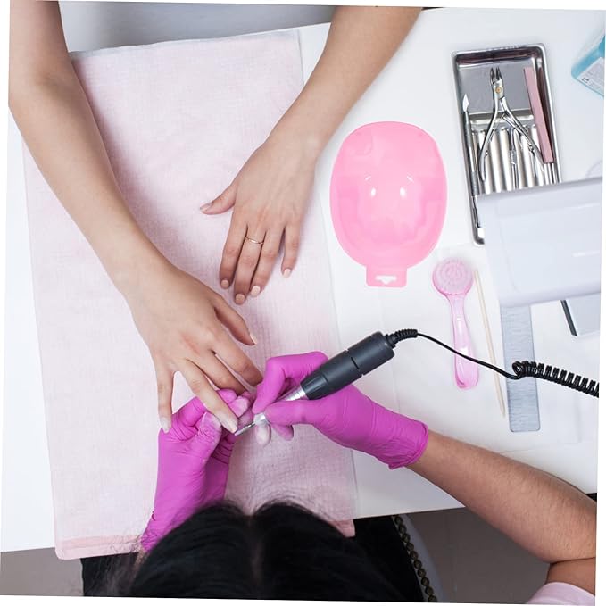 Soaking Bowl Nail Removal Manicure Care Rectangular Nail Art Bowl Professional Home Use