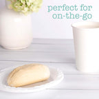 800 Count Disposable 6 Inch White Plastic Dessert Plates - Image 4