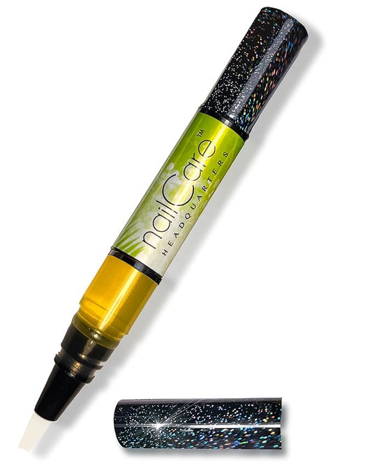 Nail Care Headquarters Simply Pure Cuticle Oil Pen for Nails - Nail Strengthener & Growth Oil and Serum for Damaged Nails, Hangnails w/Jojoba cuticle oil—Coconut Lime Verbena Fragrance