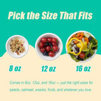 JINVOGREEN 200 Count 8 oz Paper Bowls, Small Disposable Compostable Bowls - Image 7