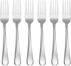 Oneida Silverware Set, Flight Everyday Flatware 6-Piece Dinner Fork Set by Oneida