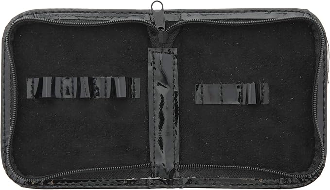Barbasol CBG11001BLK 6-Piece Nail Grooming Set with Travel Case - Black