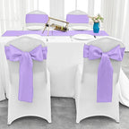4-Pack Lavender Satin Table Runner 12 x 108 Inch Long Bright and Smooth Silk - Image 4