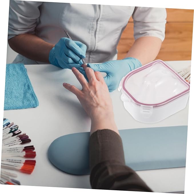2pcs Hand Soaking Bowl Nail Salon Bowls for Pedicure Scrub Nail Hand Care