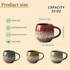 Large Ceramic Coffee Mug - 20oz Big Tea Cup - Image 2