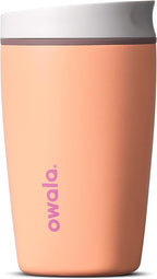 Owala SmoothSip Slider Insulated Stainless Steel Coffee Tumbler, Reusable Iced by Unknown