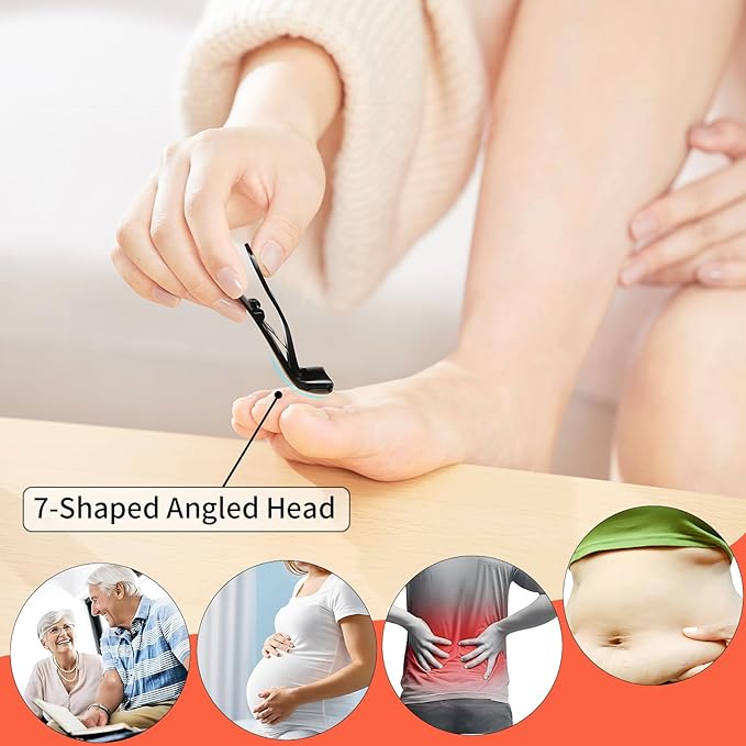 Nail Clippers for Men Toenail Clippers and Fingernail Clipper Toe Nail Clippers for Women Nail Clipper with Long Handle Wide Jaw